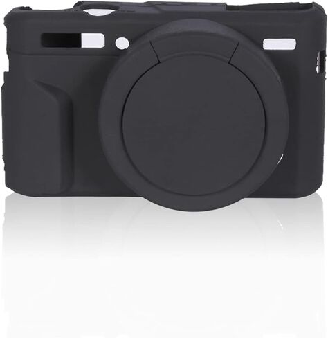 Denash Silicone Camera Case, Anti - Scratch Soft Silicone, Lightweight Soft Cage, Protector with Removable Lens Cover for G7XII / G7X Mark II, Denashkzge9p5y3v in Saudi Arabia