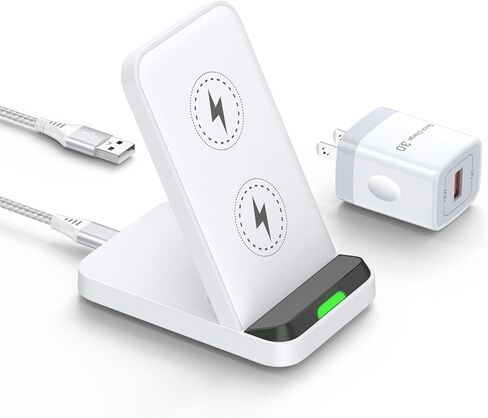 for Google Pixel 10 Pro XL, Wireless Charger Stand Station for Google Pixel 10, 10 Pro, 10 Pro Fold, 9, 9 Pro, 9 Pro XL, 8, 8 Pro, 7, 7 Pro, 6, 6 Pro, Fast Charging Dock Pad in Kuwait