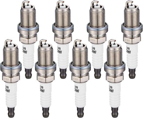 94833 Iridium Platinum Sparks Plugs 4 - متوافق مع VW Jetta و Passat و Golf و Beetle و GTI ومتوافق مع Audi A4 Allroad و A4 Quattro و Q5 و Q7 و A5 Sportback و A6 و A3 و TT Quattro & Macan in Kuwait