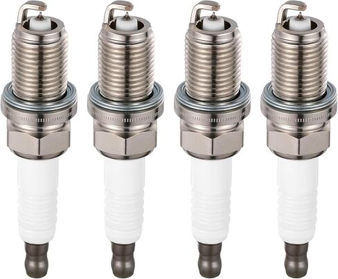 94833 Iridium Platinum Sparks Plugs 4 - متوافق مع VW Jetta و Passat و Golf و Beetle و GTI ومتوافق مع Audi A4 Allroad و A4 Quattro و Q5 و Q7 و A5 Sportback و A6 و A3 و TT Quattro & Macan in Kuwait