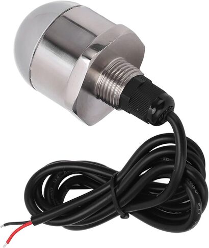ZJchao 304 الفولاذ المقاوم للصدأ ضوء تحت الماء البحري 12 فولت LED مصباح دائري تحت الماء لقارب اليخوت ضوء أزرق متين مقاوم للماء إضاءة ساطعة للصيد الليلي والغوص in Saudi Arabia