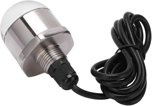 ZJchao 304 الفولاذ المقاوم للصدأ ضوء تحت الماء البحري 12 فولت LED مصباح دائري تحت الماء لقارب اليخوت ضوء أزرق متين مقاوم للماء إضاءة ساطعة للصيد الليلي والغوص in Saudi Arabia