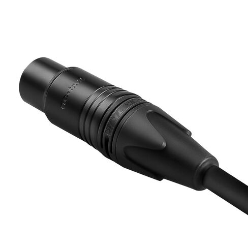 Uonecn D-tap to XLR كابل طاقة أنثى 3 Pin لـ RC 120B، لمصباح فيديو LED، 1M/39.4" in Kuwait