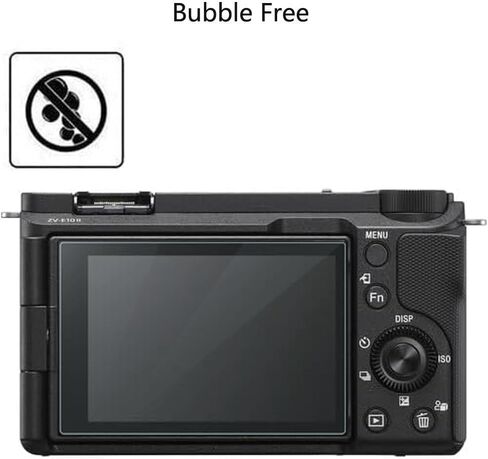 for Sony ZV-E10 II Screen Protector [3 Pack] HD Tempered Glass Film [Anti-Fingerprint] [Anti-Scratch] [Bubble Free] [Case Friendly] Compatible for Sony Alpha ZV-E10 II Mirrorless Camera in Saudi Arabia
