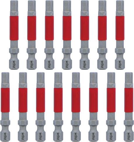 Terminator Impact Power Bit Hex, 15 Piece. 5.0mm x 49mm in Saudi Arabia