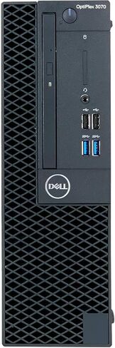 Dell 3070 OptiPlex Mini PC | Intel Core i5-9500T | 8GB RAM | 256GB NVMe | Built in AX210 Wi-Fi BT | Windows 11 Pro | Mini Desktop Computer (Renewed) in Saudi Arabia