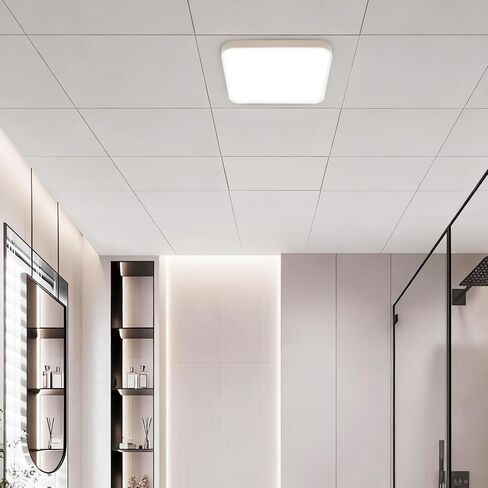 SAFIGLE Square Acrylic Ceiling Light Diffuser Sheet High Light Transmittance Lampshade for Exposed Fixtures Soft Comfortable Illumination for Bedroom and Lounge Easy Maintenance in Saudi Arabia