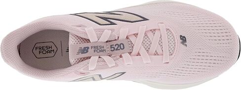 New Balance Women's Fresh Foam 520 v9 Running Shoe, Pink Salt/Stone Pink, 10 W in Saudi Arabia
