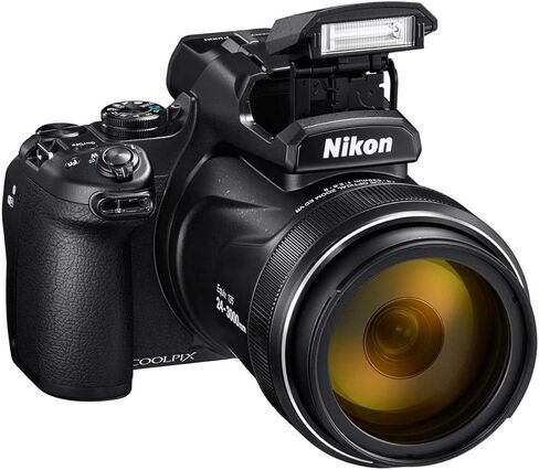 مجموعة الكاميرا الرقمية COOLPIX P1100 من Nikon مع طقم فلتر، وحقيبة كتف، وبطاقة ذاكرة، ومجموعة تنظيف، وقارئ بطاقات، ومحفظة بطاقة ذاكرة، ومجموعة برامج in Kuwait