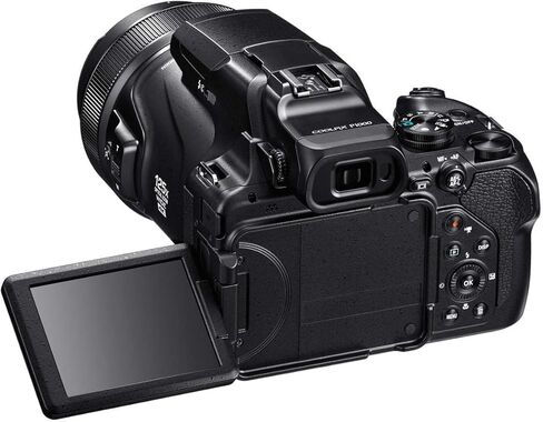 مجموعة الكاميرا الرقمية COOLPIX P1100 من Nikon مع طقم فلتر، وحقيبة كتف، وبطاقة ذاكرة، ومجموعة تنظيف، وقارئ بطاقات، ومحفظة بطاقة ذاكرة، ومجموعة برامج in Kuwait
