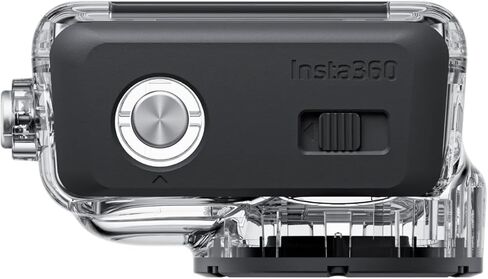 حافظة غوص Insta360 لجهاز GO 3/GO 3S، مقاومة للماء، عدسات زجاجية، شفافة in Saudi Arabia