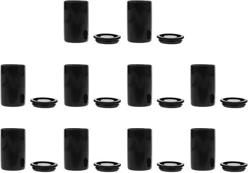 Film Canisters with Caps 80pcs Canister Black Plastic Protective Film Case for Camera Storage with Lid Small Container Organizer in Saudi Arabia