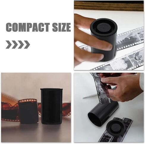 Film Canisters with Caps 80pcs Canister Black Plastic Protective Film Case for Camera Storage with Lid Small Container Organizer in Saudi Arabia