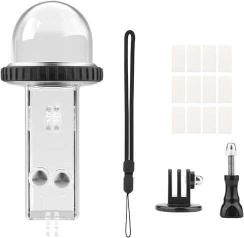 حافظة مقاومة للماء/حافظة غوص لجيب DJI OSMO 3، غطاء حماية للغوص العميق بعمق 40 مترًا للتصوير الفوتوغرافي تحت الماء، مقاوم للماء، مقاوم للغبار، محكم الغلق in Saudi Arabia