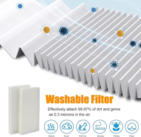 Chuancheng Omni C20 Replacement Kits for Eufy Omni C20 Vacuum Cleaner, 1 Main Brush, 4 HEPA Filters, 6 Side Brushes, 4 Mop Cloth Pads, 3 Dust Bags, 1 Cleaning Tool, 1 Screwdrivers, 20 Pack in Kuwait