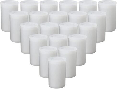 Film Canisters With Caps 70pcs Plastic Empty Bottle Film Cans Canisters Containers(Transparent) in Saudi Arabia