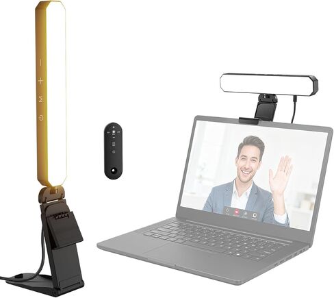 شريط إضاءة شاشة أساسيات NEEWER، مصباح LED ثنائي اللون بقدرة 6 وات مع حامل/جهاز تحكم عن بعد/تحكم باللمس للمنزل والمكتب ومؤتمرات الفيديو وإضاءة الكمبيوتر المحمول وكاميرا الويب والتكبير وقراءة بث الألعاب، L10 in Saudi Arabia