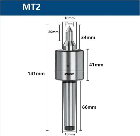 مركز دوار مستدق الذيل MT2 ملحقات أدوات آلة التصنيع باستخدام الحاسب الآلي (MT2) in Kuwait
