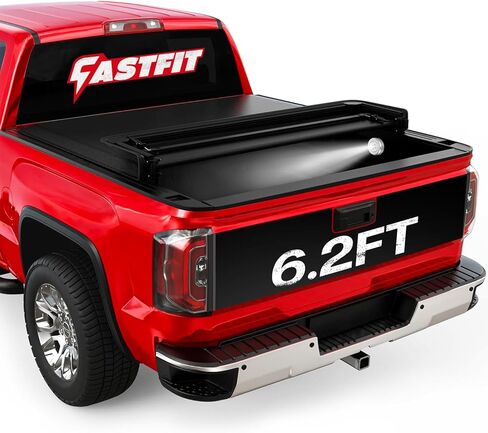 غطاء تونيو صلب ثلاثي الطي من FASTFIT HTL لسيارة 2015-2025 Chevy Colorado/GMC Canyon، سرير شاحنة بطول 5.2 قدم (61.7 بوصة) in Kuwait