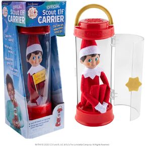 The Elf on the Shelf Scout Elf Carrier The Official Carrier from The North Pole for Scout Elf Family Adventures - Includes 2 Message Tags in Kuwait