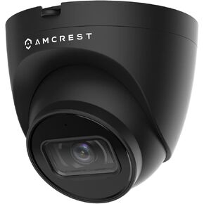 كاميرا Amcrest Turret POE المُجددة بدقة 5 ميجابكسل، كاميرا IP خارجية POE مع ميكروفون/صوت، كاميرات مراقبة أمنية 5 ميجابكسل، 132 درجة FOV، IP67، MicroSD (256 جيجابايت) أسود REP-IP5M-T1179EB-AI-V3 in Kuwait