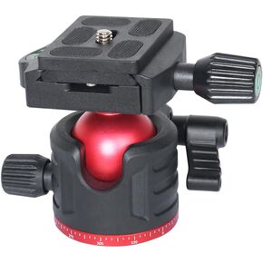 36mm Tripod Ball Head 360 Degree Rotating Panoramic with 1/4 inch Quick Release Plate Bubble Level for Monopod Camera Camcorder Load Capacity up to 11lbs/5KG in Kuwait