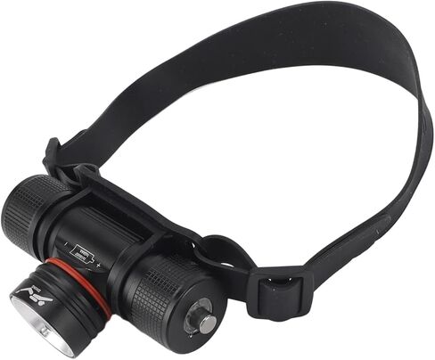 كشافات للغوص سطوع فائق 1200LM للسباحة تحت الماء ألمنيوم خفة الوزن IPX68 للغوص والسباحة in Kuwait