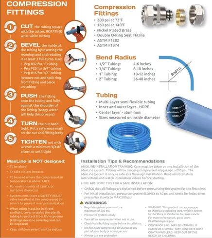 M8042 4-Way Equal Cross Fitting For 3/4-Inch Maxline Compressed Air Tubing, Air Adaptor, QTY 01 in Saudi Arabia