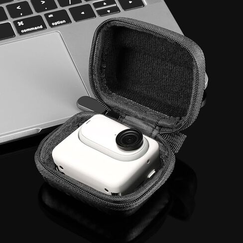 Protective Hard Case for 3/3S, EVA Shockproof Travel Bag with Semi Open Zipper, Velvet Lined Portable Mini Camera Cover for Lens & Accessories in Saudi Arabia