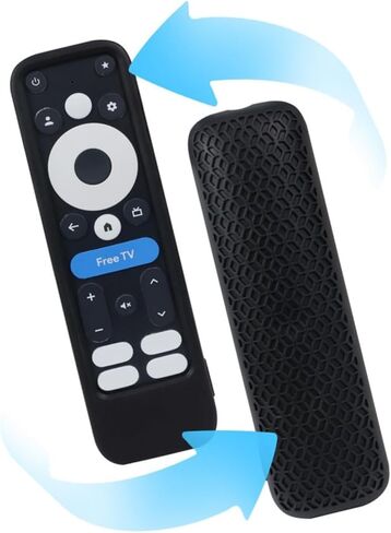 أغطية حماية ناعمة لجهاز التحكم عن بعد حافظة من السيليكون مقاومة للخدش مع حبل قصير لعام 2024 Onn in Kuwait