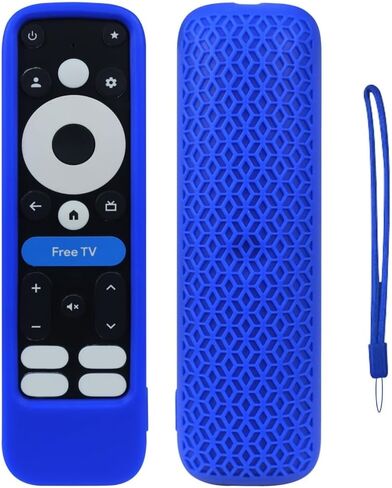 أغطية حماية ناعمة لجهاز التحكم عن بعد حافظة من السيليكون مقاومة للخدش مع حبل قصير لعام 2024 Onn in Kuwait