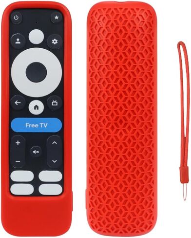 أغطية حماية ناعمة لجهاز التحكم عن بعد حافظة من السيليكون مقاومة للخدش مع حبل قصير لعام 2024 Onn in Kuwait