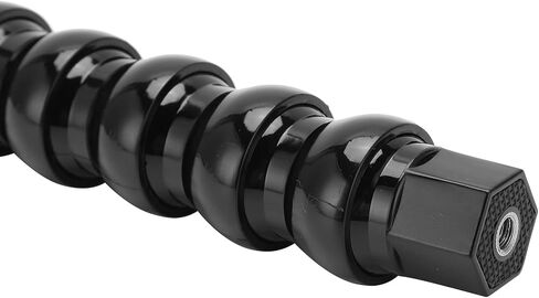 GLOGLOW كاميرا تدعم FLW 264 حامل ذراع مرن مع 8 أقسام، Monopod معقوفة للكاميرا الرياضية، مادة ABS، أسود، كاميرات رياضية لولبية 1/4 بوصة وملحقاتها in Kuwait