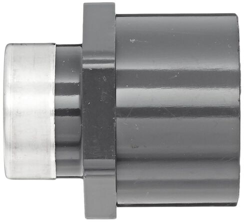 تركيبات أنابيب PVC من سلسلة Spears 835-SR، محول، جدول 80، رمادي، مقبس 1-1/4 بوصة x أنثى NPT معززة بالفولاذ المقاوم للصدأ in Kuwait
