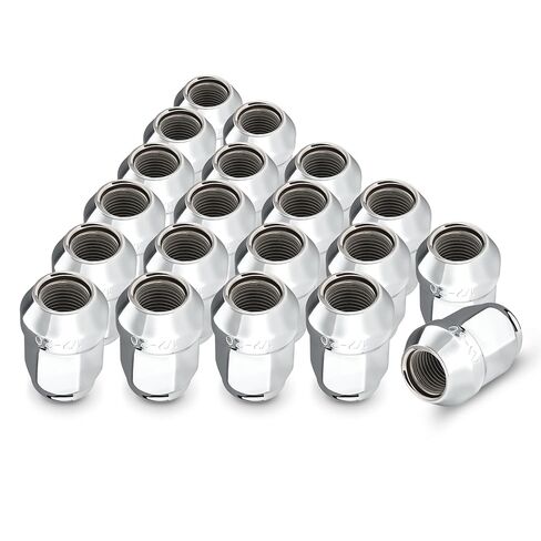Evil Energy 20 PCS 1/2 ″ -20 مجموعة مكسرات العروة ، المكسرات المغلقة للعبور الجوز ، جوز عجلة الصلب الكربوني البارد لعجلات OEM ، الأسود in Saudi Arabia