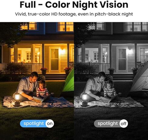 كاميرات مراقبة تعمل بالطاقة الشمسية لاسلكية في الهواء الطلق، كاميرات WiFi لأمن المنزل، كشف الحركة، إشعارات الهاتف الفورية، تخزين SD/سحابي، رؤية ليلية ملونة 2K، IP66 مقاومة للماء in Kuwait