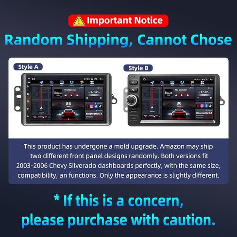 64GB Qled Radio لـ Chevrolet Chevy Silverado SSR Tahoe GMC Sierra Yukon 2003-2006 ، Hummer H2 2003-2007: HD Touchscreen Stereo Carplay Android Auto 5Gwifi Bluetooth5.0 GPS 1080p Camera FM SWC in Kuwait