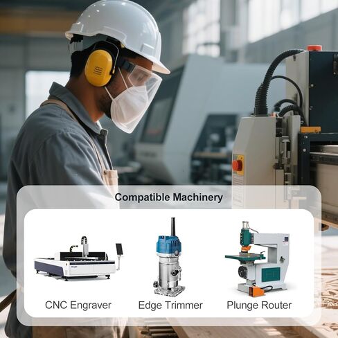 1/4 Inch Shank Rabbet Router Bit Set, 3 Pieces Carbide Tipped Rabbeting Router Bit with 6 Bearings Set, Interchangeable and Adjustable Bearing in Kuwait