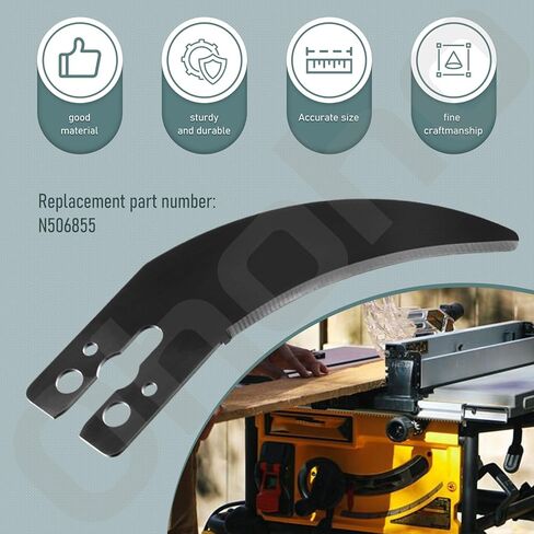 N506855 Table Saw Riving Knife for Dewalt DWE7491RS DWE7491RS DWE7491RSR - (Not suitable for DWE7485) Black in Saudi Arabia