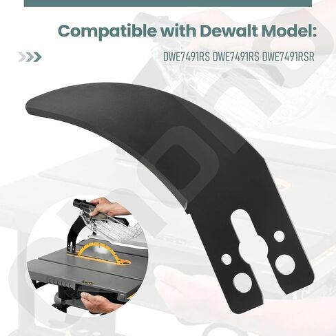 N506855 Table Saw Riving Knife for Dewalt DWE7491RS DWE7491RS DWE7491RSR - (Not suitable for DWE7485) Black in Saudi Arabia