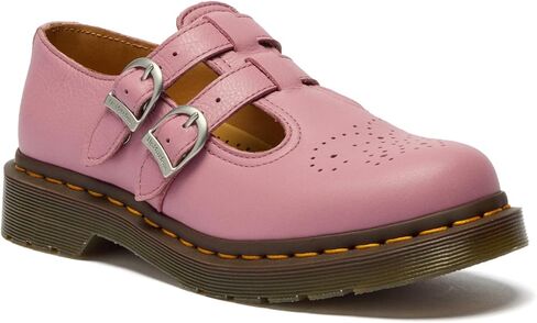 حذاء Dr. Martens النسائي 8065 Mary Jane، Dusty Rose Virginia، 3UK، 5 US Women in Kuwait