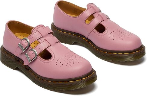 حذاء Dr. Martens النسائي 8065 Mary Jane، Dusty Rose Virginia، 3UK، 5 US Women in Kuwait
