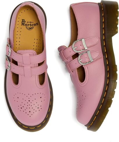 حذاء Dr. Martens النسائي 8065 Mary Jane، Dusty Rose Virginia، 3UK، 5 US Women in Kuwait