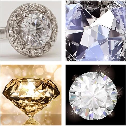 Digital Diamond Girdle Viewer,Jewelry Identification Microscope,Diamond Inscription Viewer,4.3 Inch Large Screen,Clear Magnification of 1000 Times,for Jewelry and Diamond Identification in Kuwait