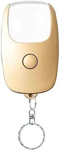 Rechargeable Glass Loupe Lens Handheld Keychain Magnifier LED Light Magnifying ﻿ in Kuwait