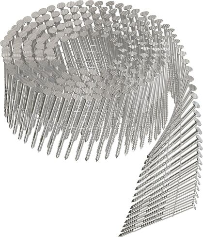 Simpson Strong-Tie S13A200SNBP 15° ملف سلكي، رأس مستدير كامل، مسمار جانبي ذو ساق حلقية - 2 بوصة. النوع 304 (1200-Qty) in Saudi Arabia