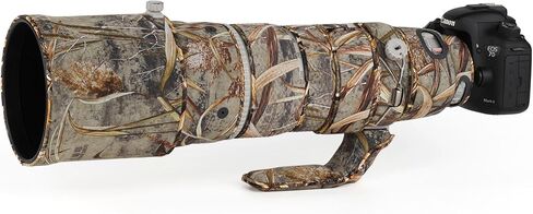 CHASING BIRDS Lens Camouflage Waterproof Coat for Canon EF 200-400mm F4 L is USM Extender 1.4X Rainproof Lens Protective Cover Version IV (Digital, with Extender EF 1.4X III) in Saudi Arabia
