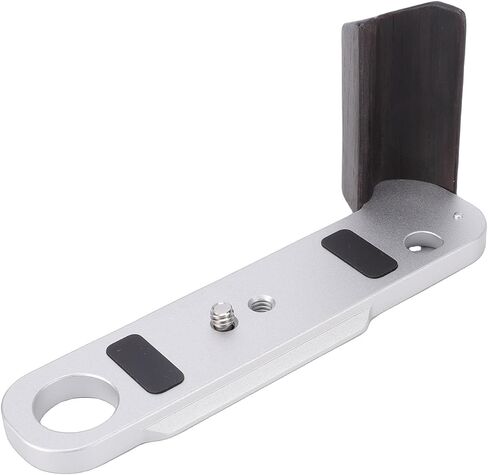 Yunir Handgrip L شكل قبضة لكاميرات F3 F3HD F3T F3AF، قاعدة تثبيت كلاسيكية على شكل حرف L مع مقبض من خشب الأبنوس، لوحة من الألومنيوم على شكل حرف L سريعة الفك مع مقبض خشبي برغي 1/4 بوصة in Kuwait