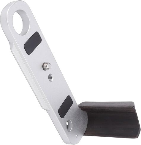Yunir Handgrip L شكل قبضة لكاميرات F3 F3HD F3T F3AF، قاعدة تثبيت كلاسيكية على شكل حرف L مع مقبض من خشب الأبنوس، لوحة من الألومنيوم على شكل حرف L سريعة الفك مع مقبض خشبي برغي 1/4 بوصة in Kuwait