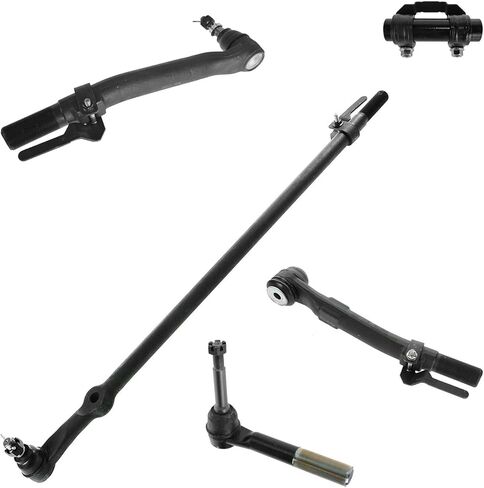 مجموعة TRQ TIE ROD مجموعة من 5 أمامي داخلي وخارجي لـ 05-07 FORD F250 F350 Super Duty 4WD in Saudi Arabia